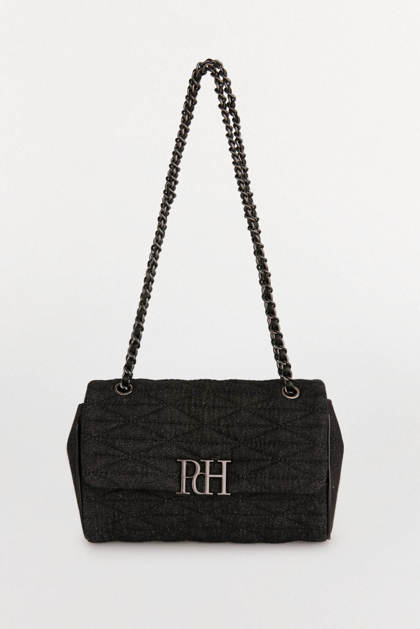 Pedro del Hierro Quilted crossbody bag with chain