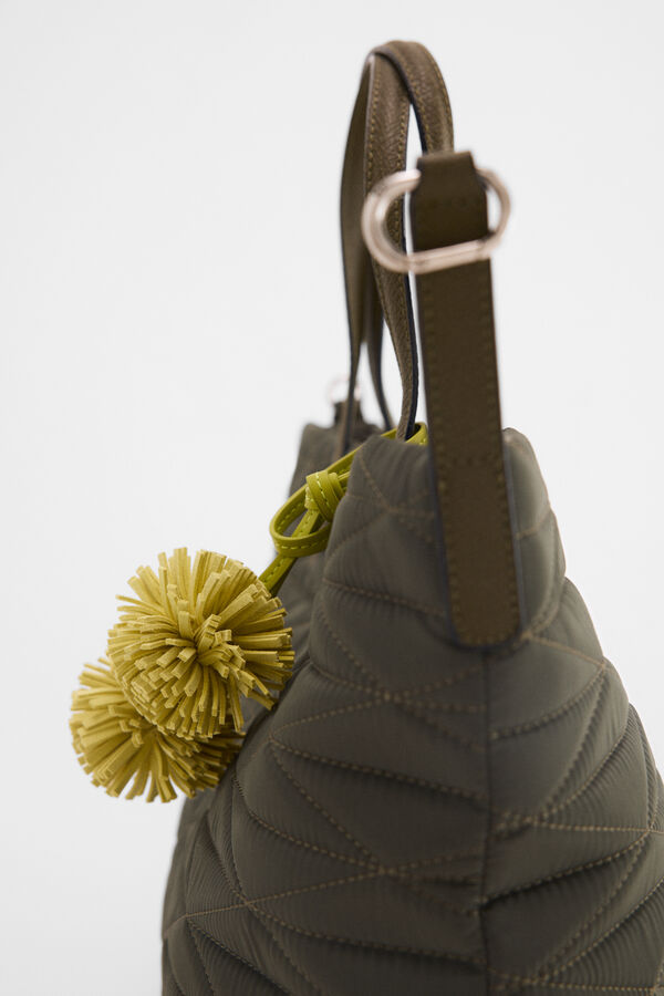 Pedro del Hierro Mala tote bag acolchoada Verde