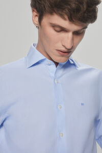 Pedro del Hierro Camisa vestir rayas non iron + antimanchas Azul