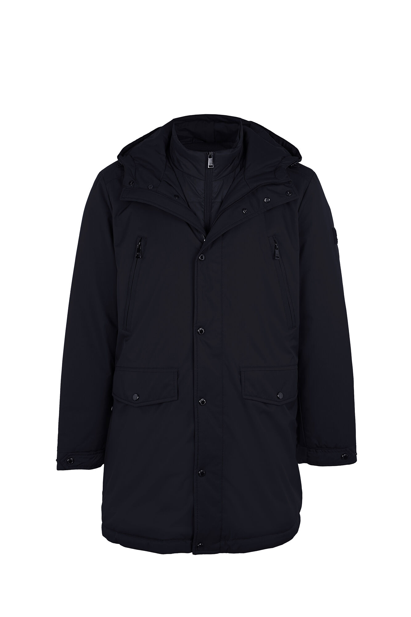 Pedro del Hierro Long four-pocket parka