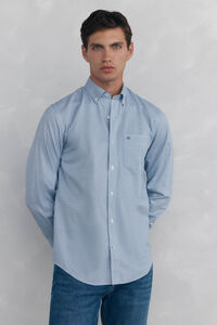 Pedro del Hierro Camisa xadrez Oxford sem passar a ferro