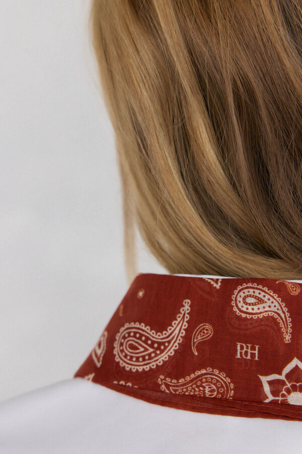 Pedro del Hierro Bandana with ring Orange