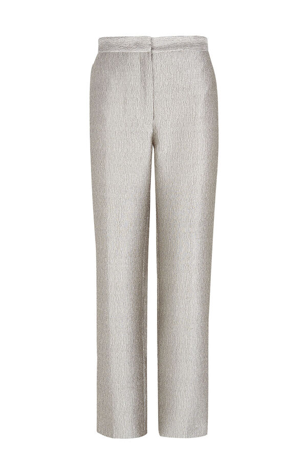 Pedro del Hierro Golden straight trousers Yellow