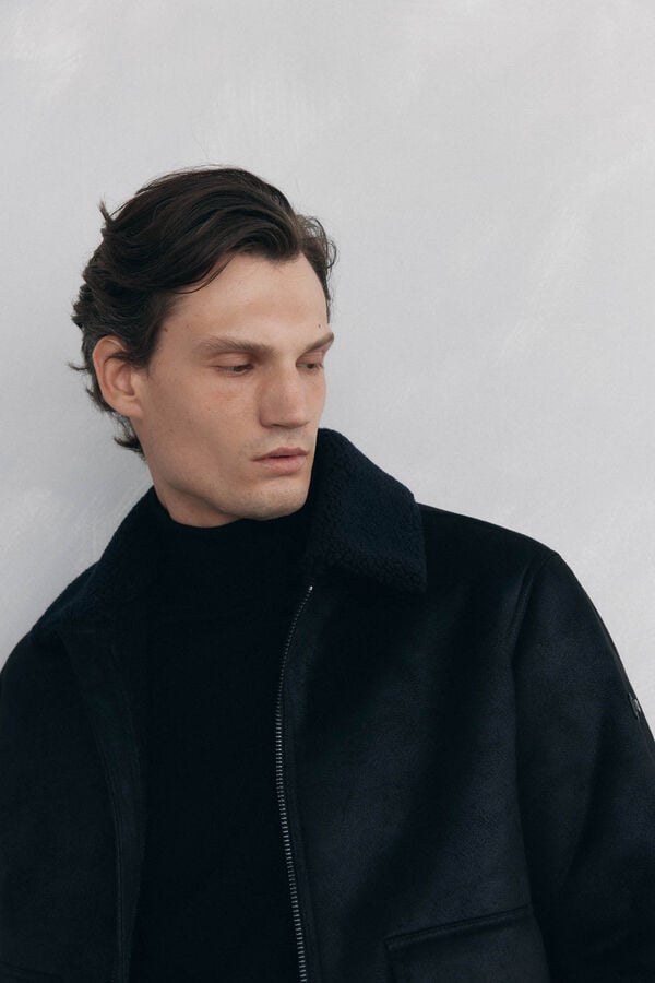 Pedro del Hierro Blusão  Preto