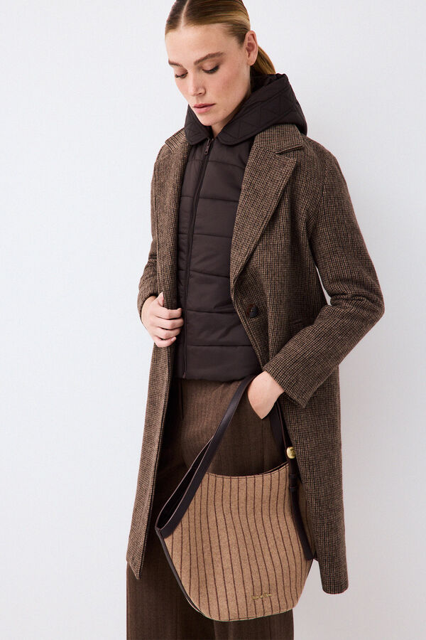 Pedro del Hierro Tailored coat Grey