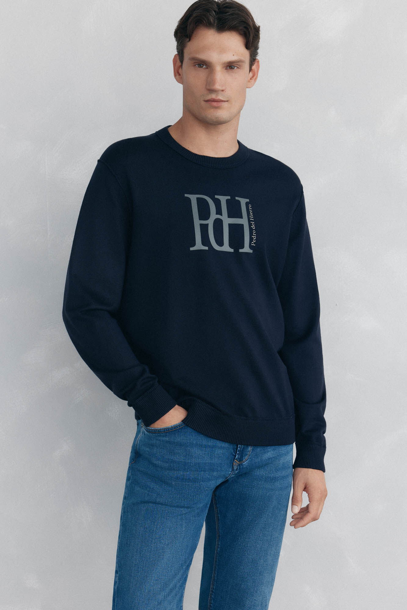 Pedro del Hierro Jersey punto fino big logo