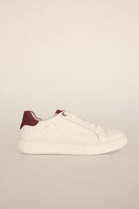 Pedro del Hierro Tênis de pele branco