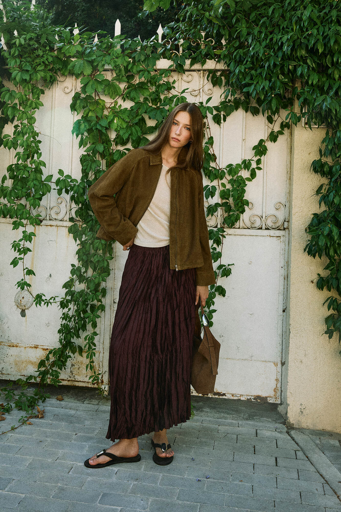 Pedro del Hierro Pleated skirt