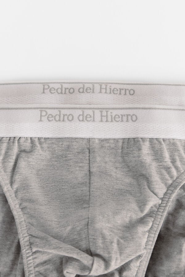 Pedro del Hierro Pack of 2 jersey-knit briefs White