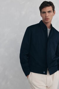 Pedro del Hierro Blusão de lã estilo bomber