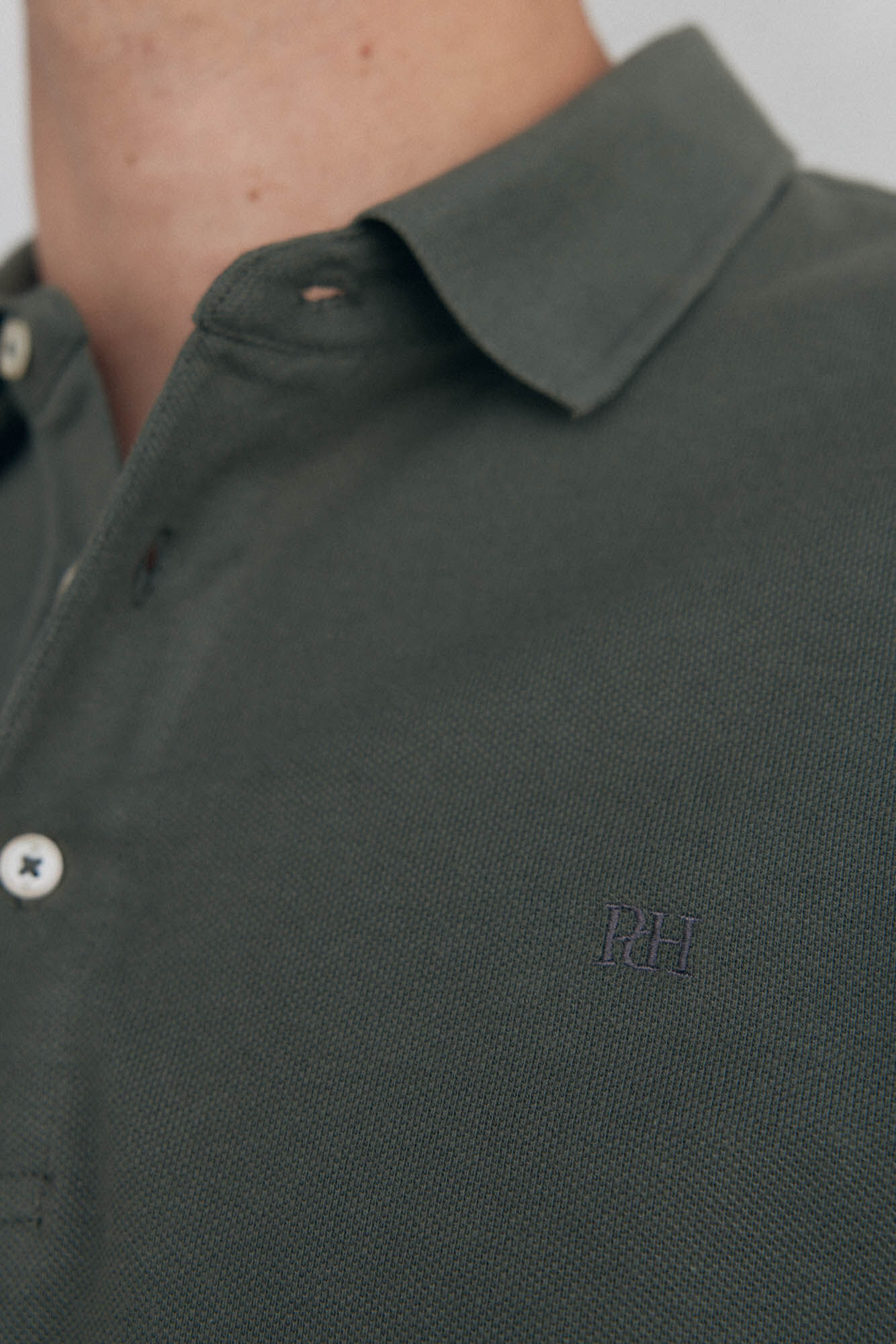 Pedro del Hierro Polo b&aacute;sico de manga comprida