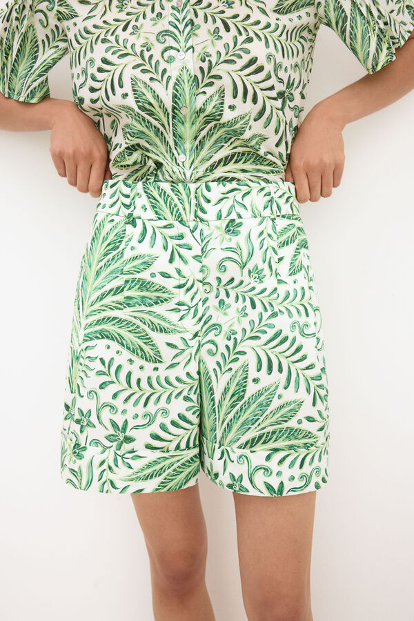 Pedro del Hierro Bermuda shorts CLASSIC Green