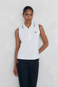 Pedro del Hierro Contrast sleeves polo