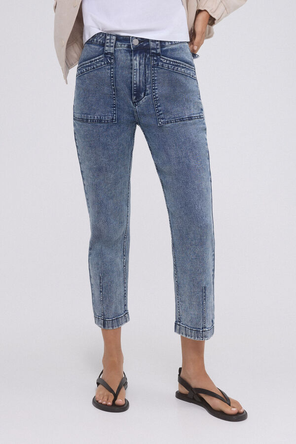 Pedro del Hierro Jeans relaxed slim tencel™ lyocell Azul