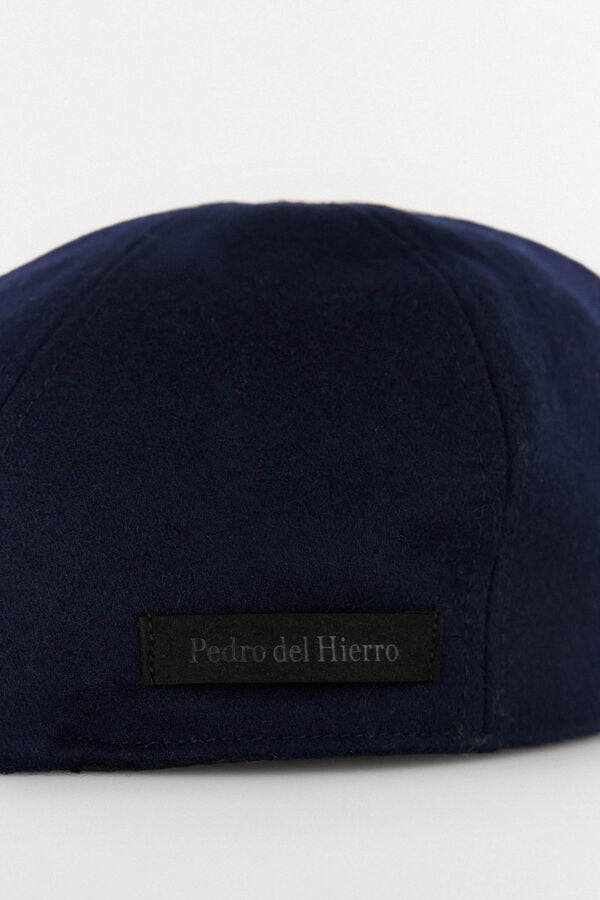 Pedro del Hierro classic textile cap Blue