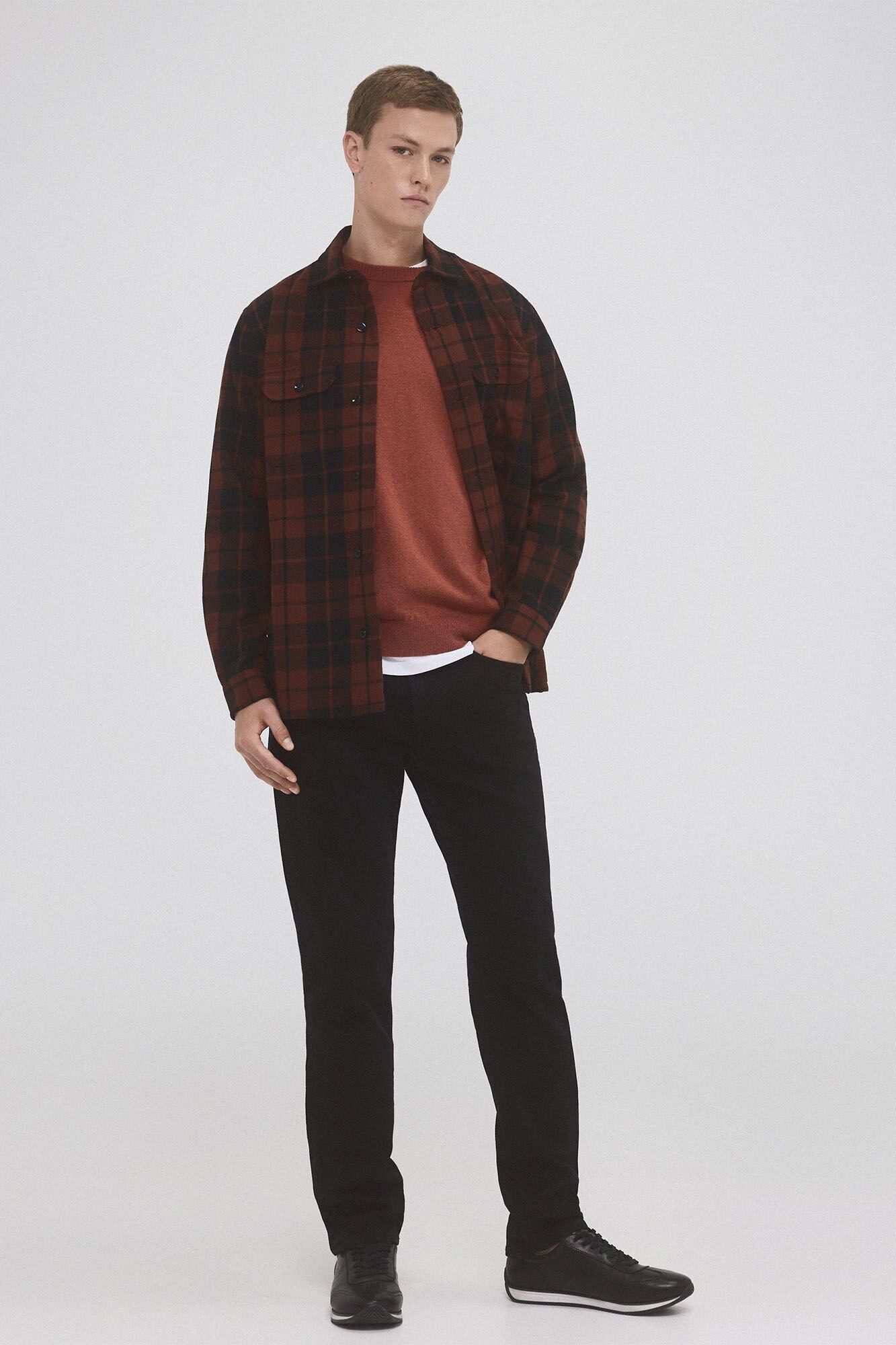 Pedro del Hierro Check overshirt