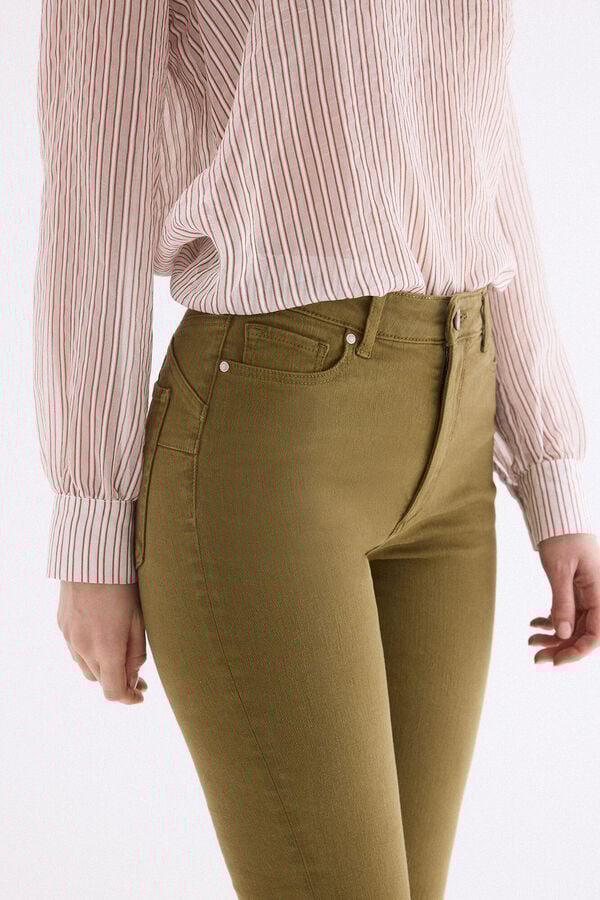 Pedro del Hierro Push up skinny jeans Green