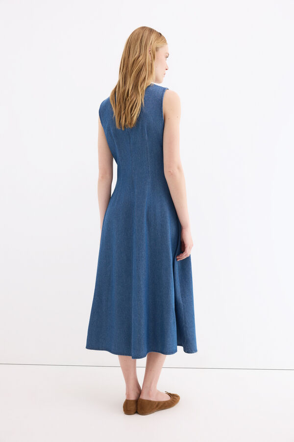 Pedro del Hierro Denim dress Blue