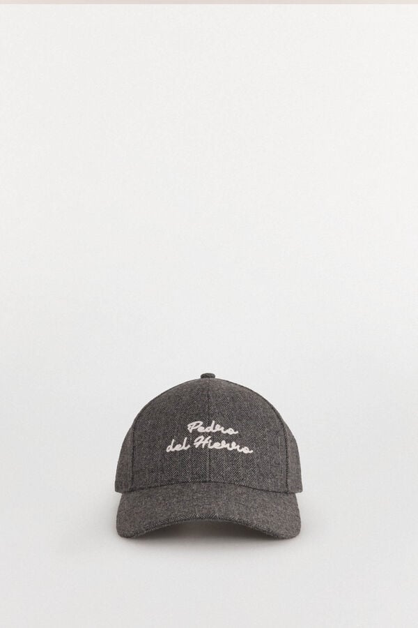 Pedro del Hierro PDH logo cap Grey