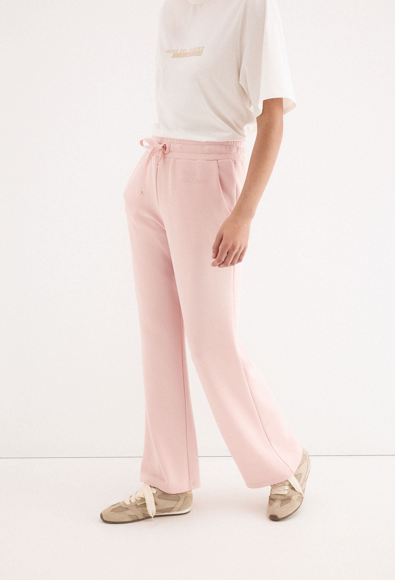 Pedro del Hierro Soft touch straight trousers