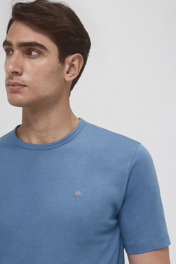 Pedro del Hierro basic shirt Blue