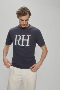 Pedro del Hierro camiseta logo Grey