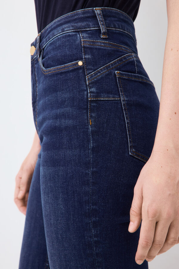 Pedro del Hierro Jeans push up stove pipe b&aacute;sicos Azul