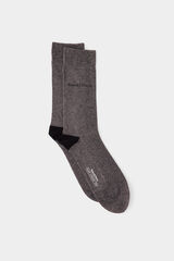 Pedro del Hierro Plain sport sock Grey