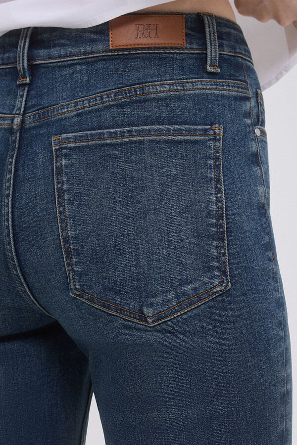 Pedro del Hierro Jeans flare cropped lycra™ t400™ Azul