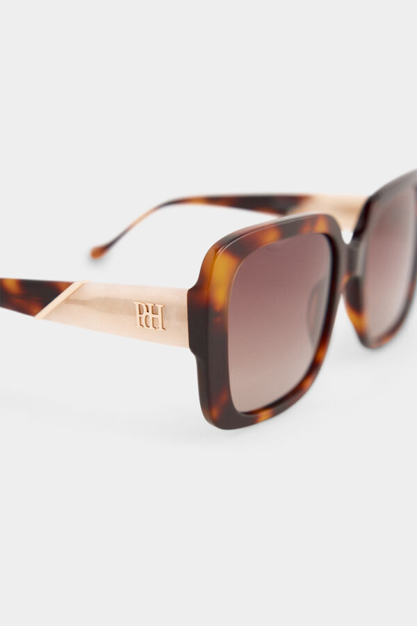 Pedro del Hierro &Oacute;culos maxi carey Marrom