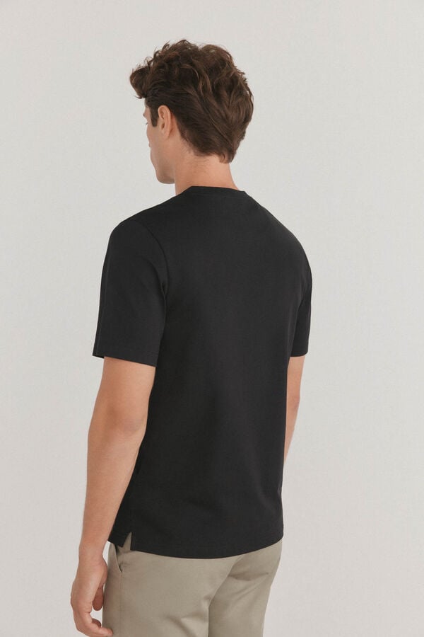 Pedro del Hierro T-shirt básica Preto