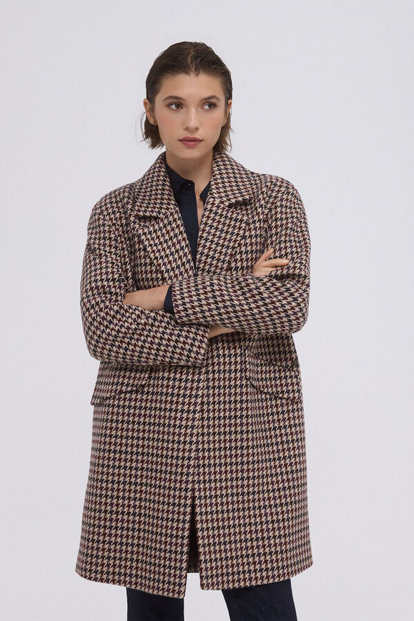 Pedro del Hierro Midi coat Brown