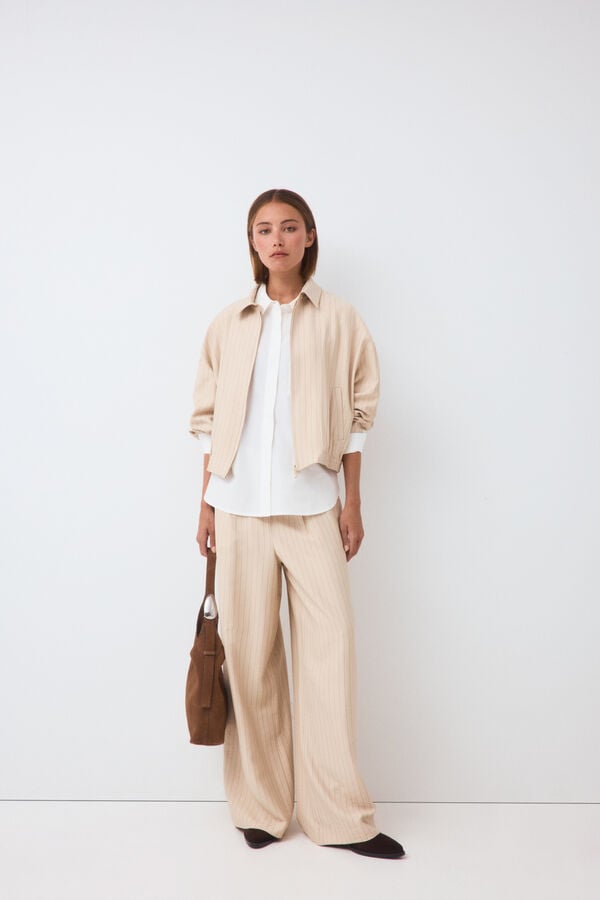 Pedro del Hierro Plain loose shirt White