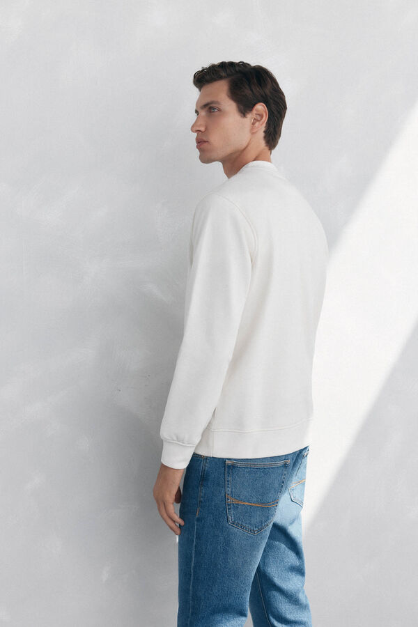 Pedro del Hierro Crew-neck sweatshirt Beige