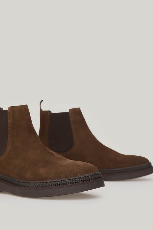 Pedro del Hierro Bota lisa chelsea Marrón