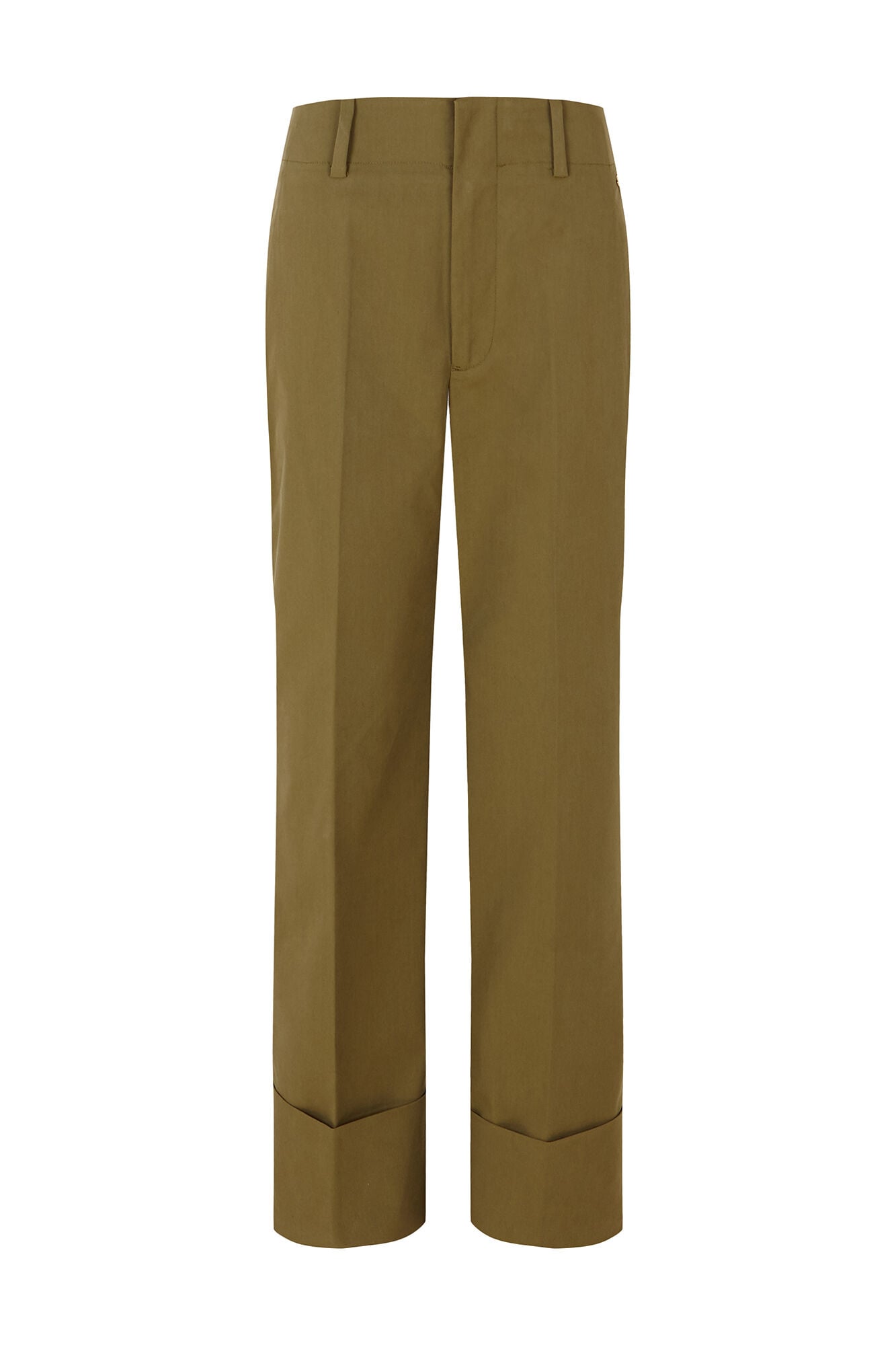 Pedro del Hierro Green straight leg trousers