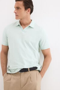 Pedro del Hierro Textured polo shirt