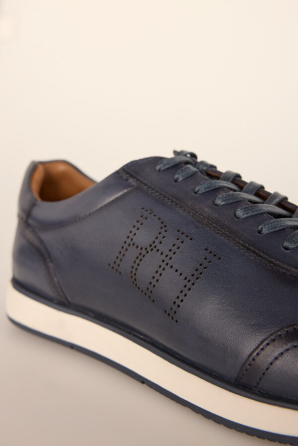 Pedro del Hierro Icon rubber sole trainer  Blue