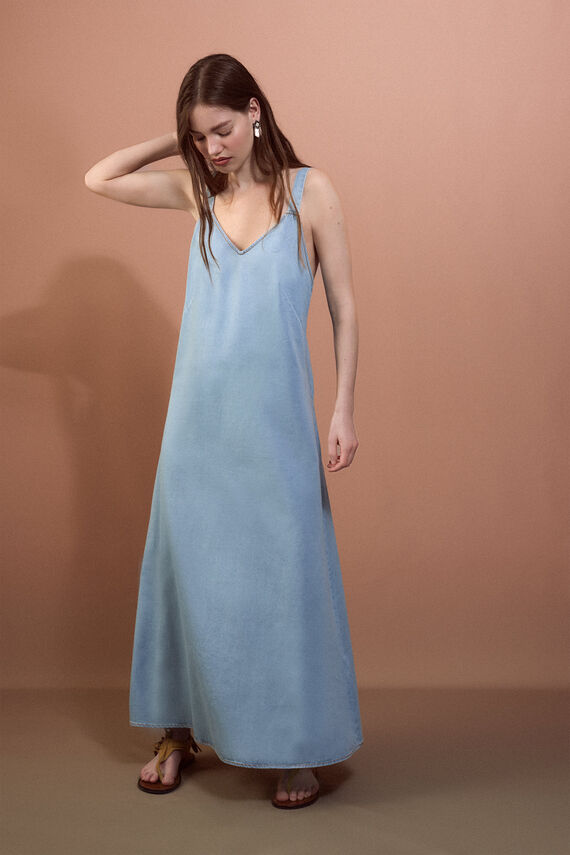 Vestido tirantes Tencel