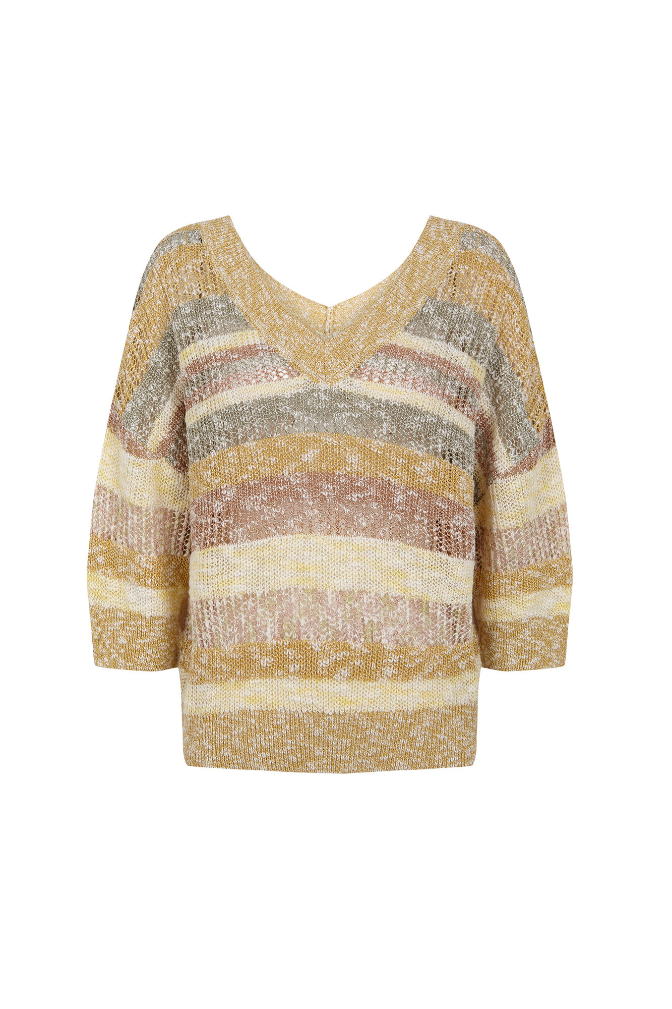 Slowlove Jersey pico multicolor