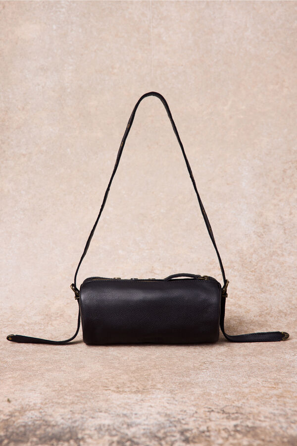 Slowlove Bolso barrel tachas Negro