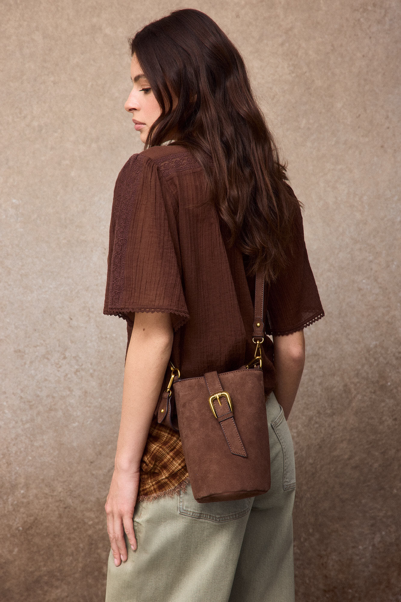 Slowlove Bolso piel saco