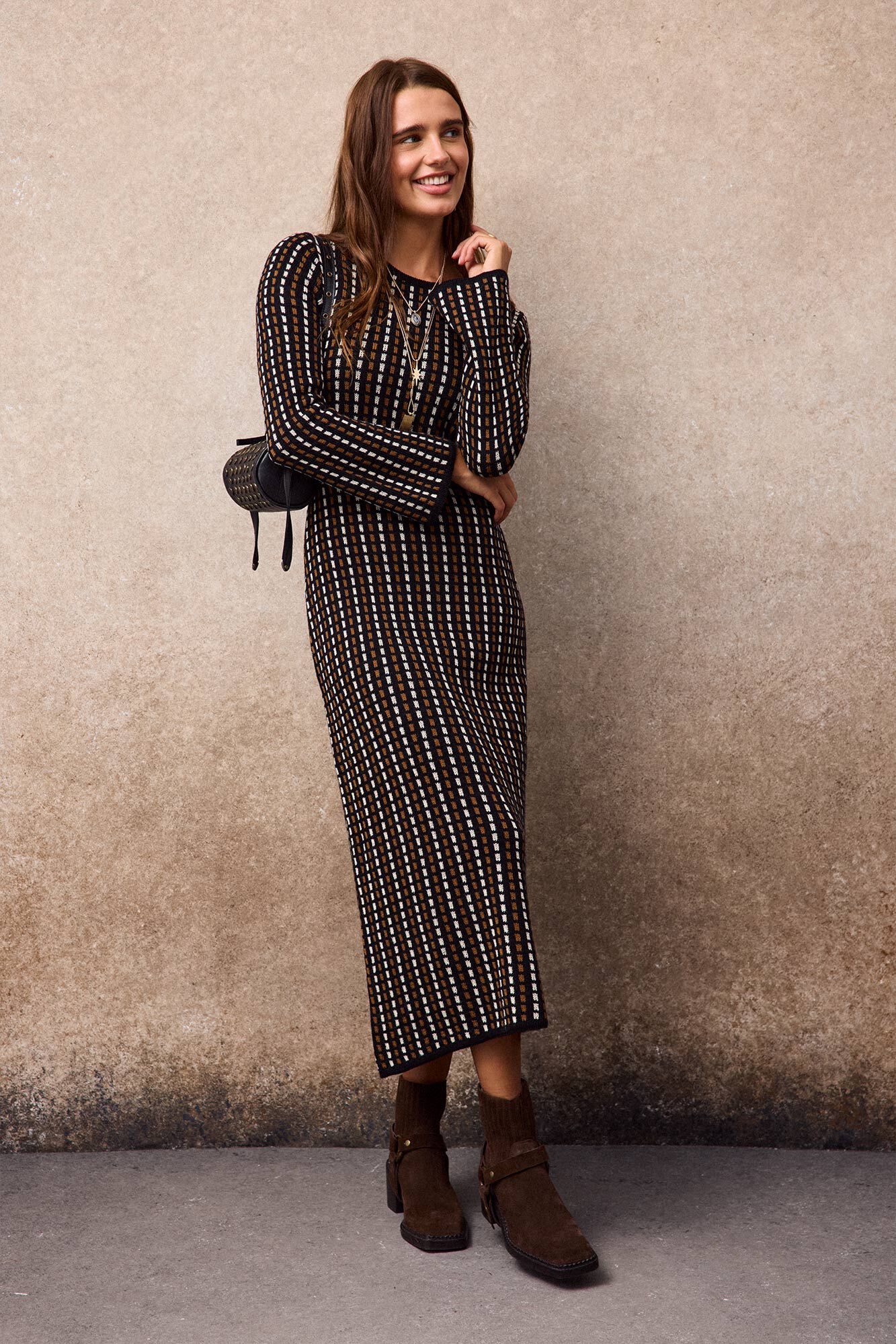 Slowlove Vestido comprido de malha