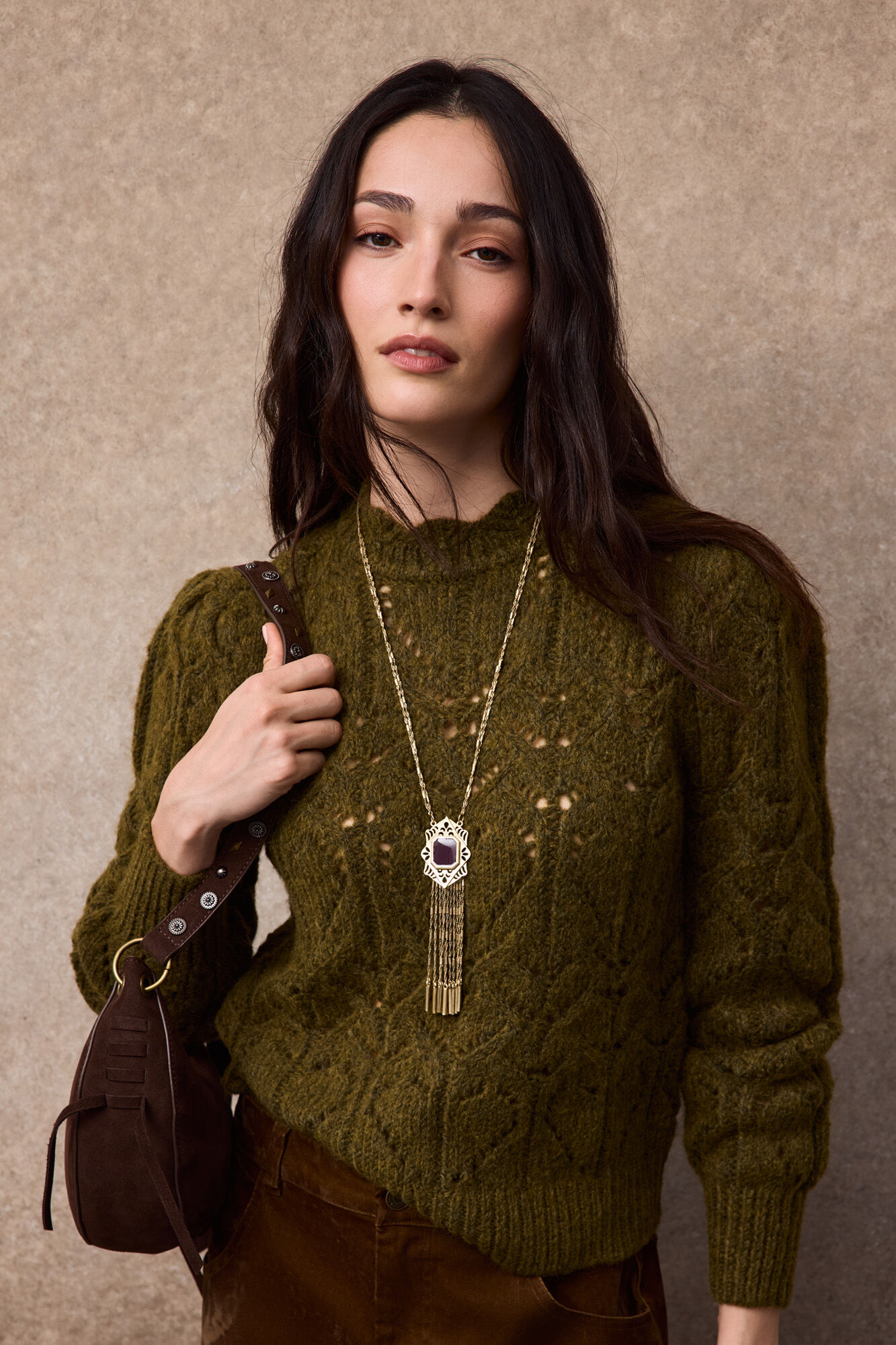 Slowlove Openwork knit jumper