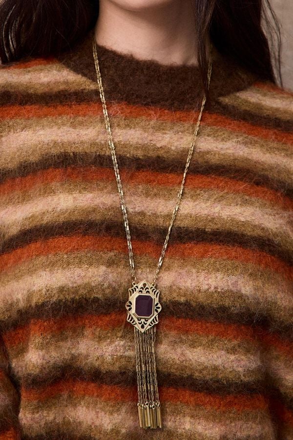 Slowlove Collar amuleto Amarillo