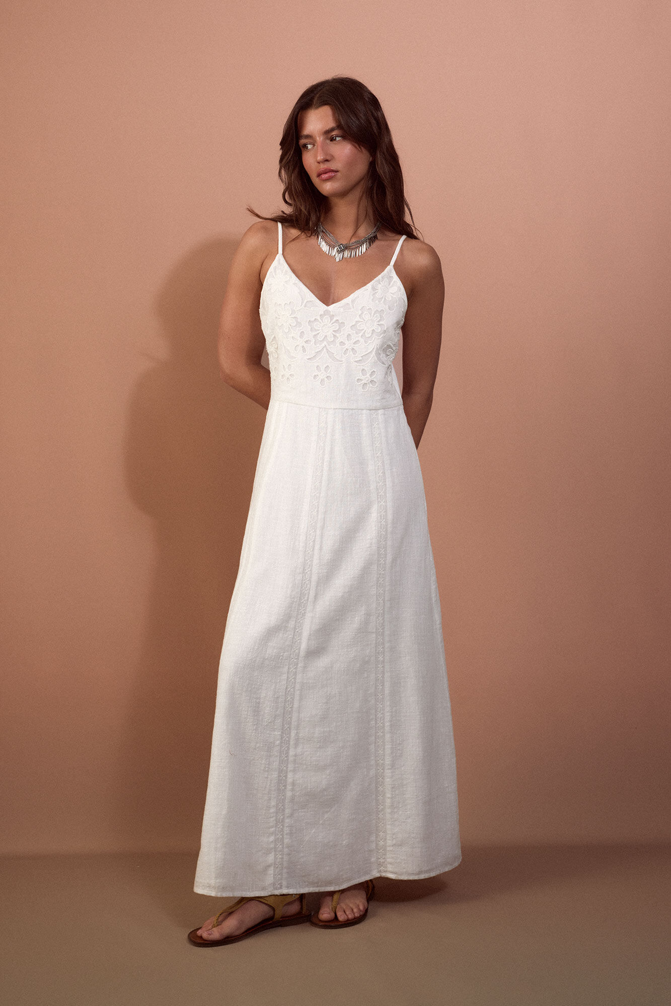 Slowlove Vestido bordado