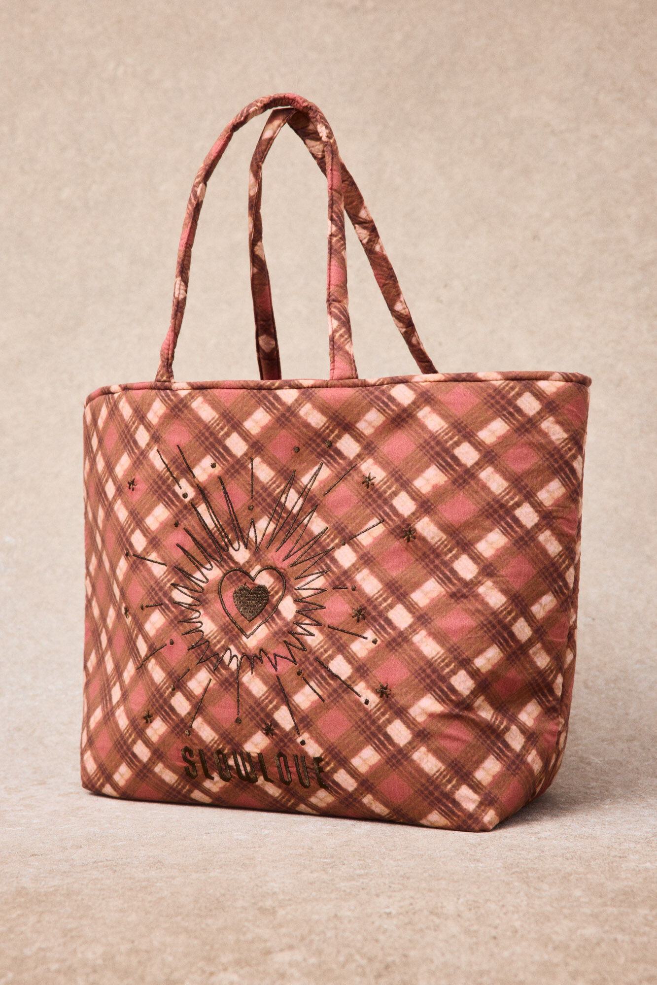Slowlove Bolso shopper estampado