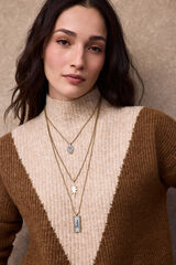Slowlove Collar largo con charms Multicolor