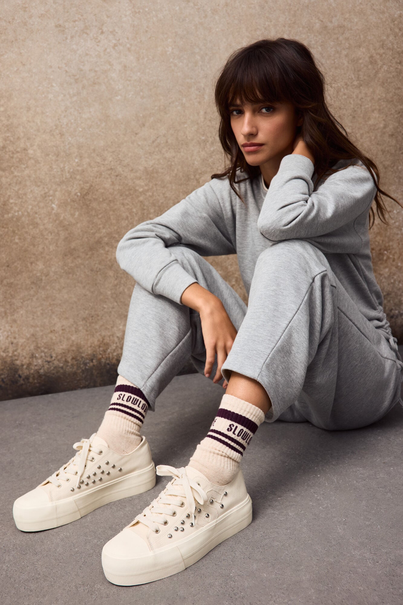Slowlove Plaid sneakers
