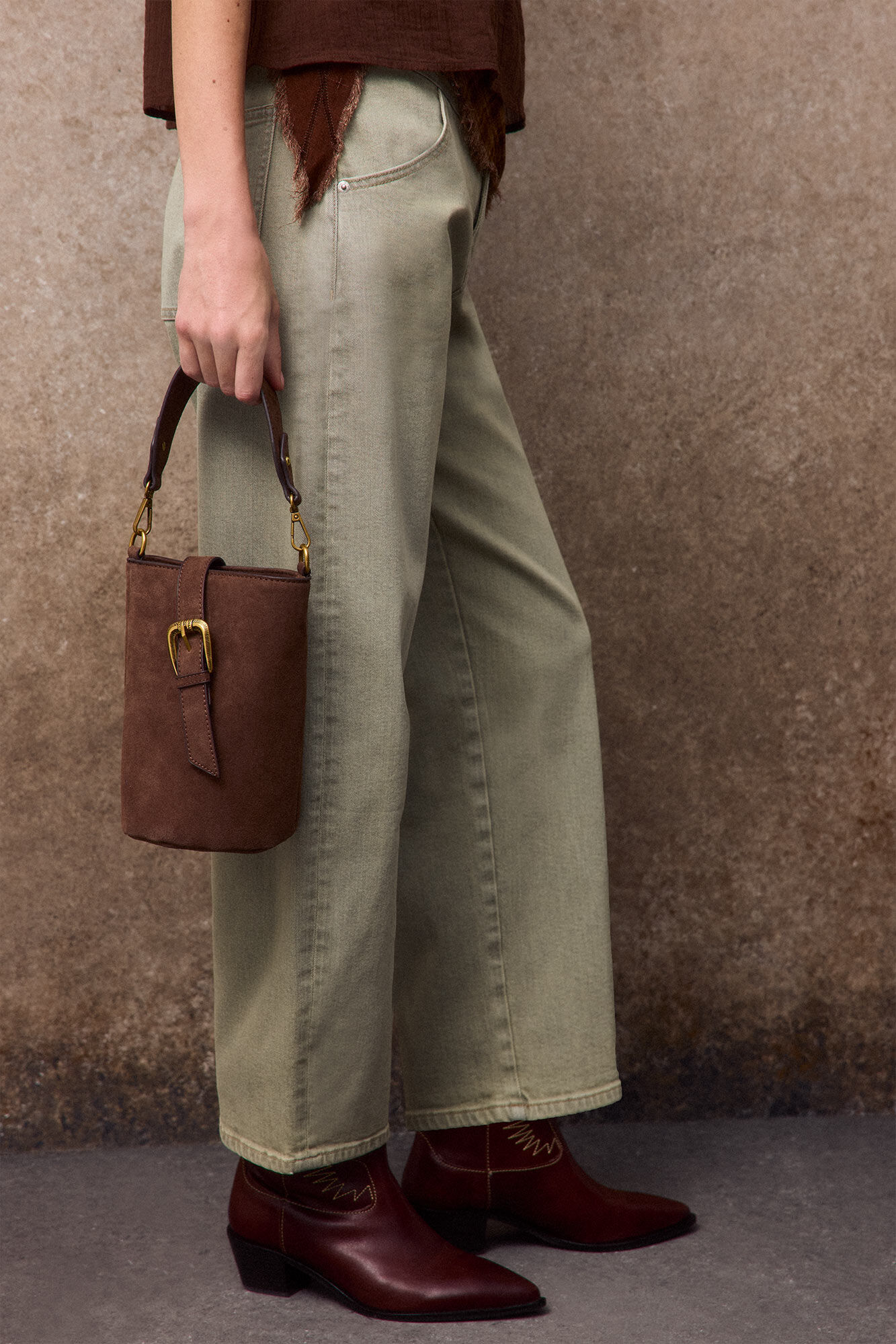 Slowlove Bolso piel saco